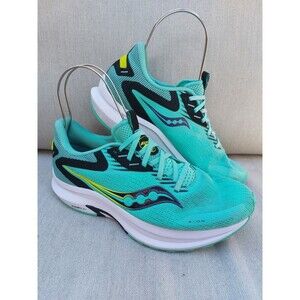 Saucony Axon 2 Womens Size 11.5 Blue Running Athletic Shoes Sneakers S10732-26